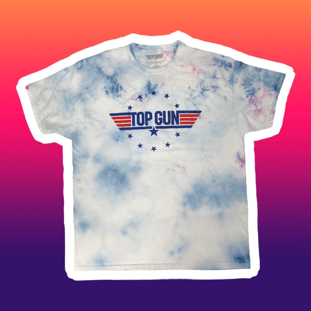 Top Gun Tie Dye Paramount Pictures Size XL